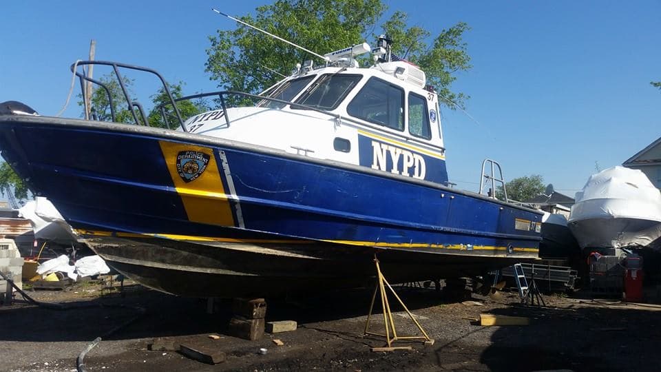 Marine dust-free blasting and restoration project by Lakelands (project 3)