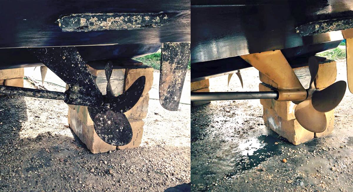 Marine dust-free blasting and restoration project by Lakelands (project 6)